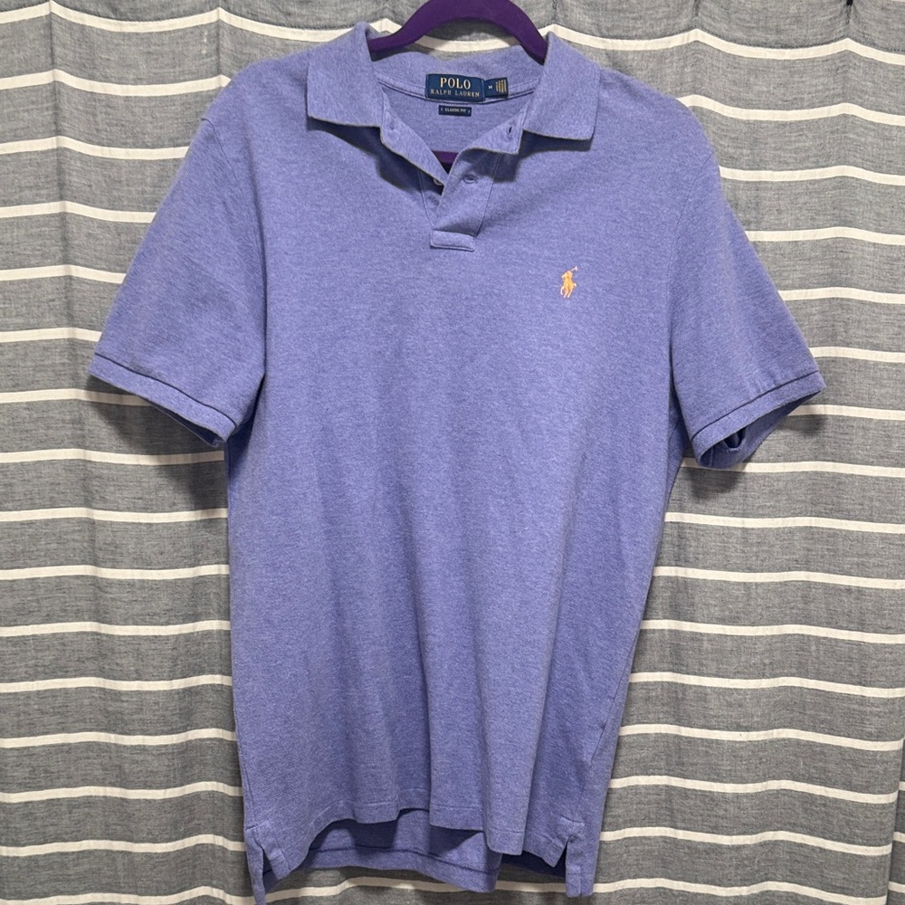 Polo by Ralph Lauren Men's Blue Polo Shirt